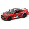 Easy Toys Modellino Auto Compatibile con BMW M8 Gara. Auto Giocattolo in Scala con Porte Apribili. Modellismo Automobile. (M8 Rossa)