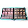 docsmagic.de PRO-Player 12-Pocket Playset Zip-Album Mint - 480 Card Binder - MTG - PKM - YGO - Cerniera Aqua