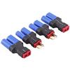 OliRC 4 Pezzi EC5 a T-Plug Deans Style Maschio Femmina RC Connettore Adattatore(C82-4)
