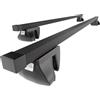 Mossa Barre portatutto in acciaio compatibili con Suzuki Grand Vitara SUV (1998-2004) nero - portapacchi auto - portabagagli barre da tetto - corrimano