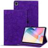 Vaitasy Custodia Samsung Galaxy Tab A 10.1 Pollici 2019 Cover Pelle PU Protettiva Custodia con Supporto Funzione per Galaxy Tab A 2019 SM-T510 / SM-T515 - Mandala Viola