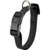 Ferplast Collare per Cani EVOLUTION C16/44 con Fibbia Magnetica, Ipoallergenico, Lavabile, Nero