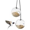 Eva Trio - Set di 2 Mangiatoie per uccelli - Trasparente - Vetro borosilicato - Designer The Tools