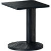 KANN DESIGN - Tavolino d'appoggio Galta - Nero - Impiallacciatura di legno di quercia verniciato - Designer Cluzel / Pluchon