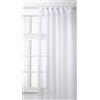 Gardinenbox Tenda Trasparente Monocromatico Voile, Molti Colori attraenti, 245x140, Bianco, 61000