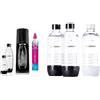 Sodastream Terra Megapack, Gasatore D'Acqua Per Trasformare L'Acqua In Acqua Frizzante & Bottiglie Classiche per gasatore d'acqua, Capienza 1 Litro