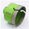 FACHLICH Punta per Trapano Diamantata 68mm Vacuum Brasato Foretto Diamantato con Filettatura M14 per Porcellana Piastrella Granito Marmo Taglio a Secco