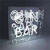 Locomocean Insegna Neon Gin Bar Acrylic Box