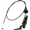 VGOL Cavo di rilascio del cofano con fermo 7937Q8 compatibile con Peugeot Partner (Mk2)/Partner Tepee compatibile con filo di rilascio del cofano del cofano Citroen Berlingo