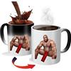 ZONSUSE Barry Wood Tazza Magica Spiritosa Cambia Colore, Romanzo Che Cambia Calore, Regalo Personalizzato per Uomo Donna Famiglia Amico Collega Compleanno Natale 330 ml