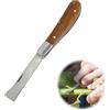 Comioke Coltello da Potatura,Coltello per Il Raccolto,Coltello Pieghevole Tascabile,Coltello da Innesto,Coltello Pieghevole,Coltello Tascabile in Acciaio Inossidabile,Coltello da Innesto Professionale