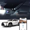 FITCAMX Dash Cam compatibile con Lexus UX 200 250h F Sport Utility 4D Luxury 2019-2024 (Modello B), registratore per auto OEM 4K, WiFi video UHD, monitor di parcheggio, sensore G, scheda da 64 GB