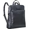 STILORD 'Dua' 2 in 1 Borse a zainetto da donna Pelle Medio-Grande - Ideale come Zaino da Città e zaino laptop 13,6 Pollici - Pratica borsa tracolla trasformabile in zaino, Colore:nero