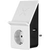 REV USB Charge Adapter with Wireless Charging + 1 Presa Marca REV