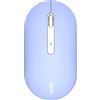 APM Colors 571176 - Mouse wireless silenzioso, modalità Bluetooth o ricevitore 2.4 GHz, 3 pulsanti, portatile, batteria inclusa, compatibile con PC/Telefono/Tablet/Windows/macOS/iPadOS/Android/Cromo