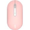 apm Colors 571174 - Mouse wireless silenzioso, modalità Bluetooth o ricevitore 2.4 GHz, 3 pulsanti, portatile, batteria inclusa, compatibile con PC/Telefono/Tablet/Windows/macOS/iPadOS/Android/Chrome,