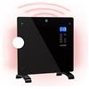 Klarstein Stufa Elettrica Basso Consumo, 1000W, con Rotelle, Termosifone Portatile, Termoconvettore a Parete con Termostato, Stufetta per Casa