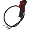 Kawapower Telecomando acceleratore completo 22 mm per decespugliatore, KPACLR nero e arancione
