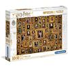 Clementoni - Puzzle 1000 Pezzi per Adulti e Ragazzi, Impossible Collection, Tema Harry Potter, Idea Regalo Uomo e Donna, Made in Italy, 69x50 cm, 61881