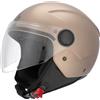 Acerbis casco jet Brezza Metallic E2206 - Marrone