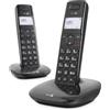 Doro Comfort 1010 Telefono Cordless DECT per Anziani - Telefono Fisso - Cordless Duo - Tasti Grandi - Interfono - Cordless Casa - Telefono Portatile - Vivavoce - No Segreteria (Nero) [Vers. Italiana]