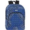 Comix , Zaino Organizzato Allover Drops Unisex Bambini E Ragazzi, Blu (Blue), Taglia unica