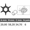 OSCULATI GIRANTE YAMAHA/SELVA 4T 80-100 HP RIF. 67F-44352-00
