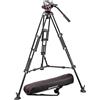 Manfrotto Kit treppiede per video professionale Manfrotto MVH502A + 546BK Pro