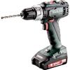 Metabo SB 18 L 2.0 AH drill Senza chiave Nero, Verde, Argento 450 Giri/min 1,6 kg