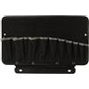 Parat 594000161 - Tavola per cassetta degli attrezzi su un lato, colore: Nero/Argento