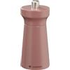 Zassenhaus Macinasale WESTERLAND corallo, legno di faggio laccato, con meccanismo in ceramica ad alte prestazioni regolabile in modo continuo, macina spezie per sale, 12 cm, Ø 5,4 cm