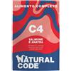 Natural Code Complete per Gatti adulti da 70 gr Gusto C4 - Salmone e Anatra
