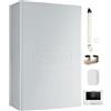 Ariston Caldaia Ariston Cares Premium EXT 25 Kw metano/gpl + kit fumi + sonda esterna + cronotermostato Sensys HD OMAGGIO