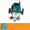 Makita Fresatrice verticale 6-8-12 mm (70mm) Makita® RP1803FX08 + Accessori