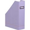 RHODIA 318839C - Portariviste Iris -10 x 25 x 31 cm - Cuciture sellaio arancioni - Esterno simil cuoio - Collezione Home Office Rhodiarama - Organizzazione per ufficio e Archiviazione di design