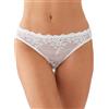 Wacoal Slip da Donna in Pizzo, Stile Bikini, Colore Trasparente, Naturally Nude/Avorio, S