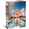 Clementoni Puzzle Collection - Taj Mahal - 1500 Pezzi - Puzzle Adulti, Poster Incluso, Puzzle Paesaggio, Divertimento Per Adulti, Made In Italy, 31718