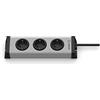 Ehmann 0200x00032303 - Ciabatta universale a 3 prese, 3 m di cavo
