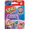 Mattel Games - UNO Junior Paw Patrol: Il Super Film, l'iconico gioco di carte in una versione speciale, con 3 livelli di gioco e da 2 a 4 giocatori, giocattolo per bambini, 3+ anni, HPY62