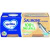 DANONE NUTRICIA SPA SOC.BEN. MELLIN OMOGENEIZZATO DI SALMONE E VERDURE 4 X 80 G
