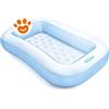Intex Piscina Baby Rettangolare (166x100x25cm) Art. 57403 - Confezione Da 1 Pezzo