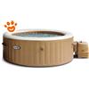 Intex Spa Pure Bubble Massage 4 Posti (196x71cm) Piscina Idromassaggio Art. 28426 - Confezione da 196X71 cm