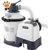 Intex Pompa a Sabbia da 3.500 Lt/h Flusso di Sistema 2.000 Lt/h Art. 26642 - Pompa a Sabbia da 3.500 Lt/h