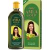 Dabur Olio per capelli Dabur Amla Gold - 200 ml, per capelli lunghi, morbidi e forti, arricchito con il potere dell'amla, delle mandorle e dell'henné, rinforza dai capelli alle punte