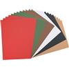 Vaessen Creative Florence - Carta autoadesiva per bricolage, formato A4, formato A4, mix di colori natalizi, 24 pezzi, carta stampabile, per lavori di bricolage e hobby