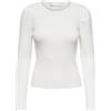 ONLY 15251029 - maglia - only Bianco