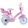 Schiano Bicicletta Per Bambini 12" Disney Pricipesse Con 1 Freno E Cestino Schiano 34591 - Biciclette E Tricicli