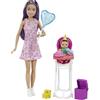 Mattel Playset Barbie Skipper Babysitter Tema Festa Con Accessori Mattel N7638 - Bambole E Bambolotti