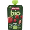 Plasmon Pouch Bio Mela Fragola E Lampone 100 Gr Plasmon 76020809 - Pouches