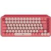 Logitech POP KEYS WIRELESS EMOJI ROSA